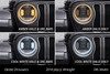 Diode Dynamics DD5165 Elite Max LED Headlights for 18-22 Jeep Wrangler JL and Gladiator JT