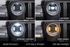 Diode Dynamics DD5165 Elite Max LED Headlights for 18-22 Jeep Wrangler JL and Gladiator JT