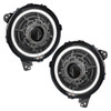 Oracle Lighting 5839-111 Oculus 9" Bi-LED Projector Headlights with White Halo Ring & Heated Lens for 18-25 Jeep Wrangler JL & 20-25 Gladiator JT