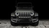 Oracle Lighting Oculus 9" Bi-LED Projector Headlights with White Halo Ring & Matte Black Bezel & Flush Mount Tail Lights in Standard Red for 20-25 Jeep Gladiator JT