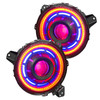 Oracle Lighting 5839-334 Oculus 9" Bi-LED Projector Headlights with ColorSHIFT & No Controller for 18-25 Jeep Wrangler JL & 20-25 Gladiator JT