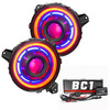 Oracle Lighting 5839-335 Oculus 9" Bi-LED Projector Headlights with ColorSHIFT BC1 Controller for 18-25 Jeep Wrangler JL & 20-25 Gladiator JT