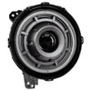 Oracle Lighting 5839-504-PAU Oculus 9" Bi-LED Projector Headlights with White Halo Ring & Graphite Metallic Bezel for 18-25 Jeep Wrangler JL & 20-25 Gladiator JT