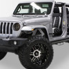 Quake LED QTE1043 9.5" x 0.75" Slim Chop Kit DRL w/ Sequential Switchback Turn Signal & Side Marker Light for 18-25 Jeep Wrangler JL & Gladiator JT Sahara or Overland