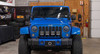 Diode Dynamics DD7272 SS5 4-Pod CrossLink Grille Lightbar Kit Pro White Combo for 07-18 Jeep Wrangler JK