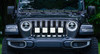 Diode Dynamics DD7268 SS5 4-Pod CrossLink Grille Lightbar Kit in White Pro Combo Pods for 18-25 Jeep Wrangler JL