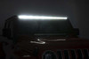 Rough Country 70065 50 Inch LED Light Bar Upper Windshield Kit Single Row Black Series without Backlight
