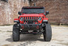 Rough Country 70065 50 Inch LED Light Bar Upper Windshield Kit Single Row Black Series without Backlight