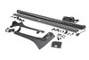 Rough Country 70065 50 Inch LED Light Bar Upper Windshield Kit Single Row Black Series without Backlight
