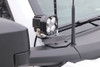 LoD Offroad BLM2103 Black Ops Single A-Pillar Base Light Mount in Black Texture for 21-25 Ford Bronco