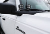 LoD Offroad BLM2101 Black Ops Double A-Pillar Base Light Mount in Black Texture for 21-25 Ford Bronco with a BLACK OPS Front Bumper