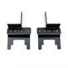 ZROADZ Z394812 Rear Window LED Brackets to Mount (2) 6 Inch Straight Single Row LED Light Bars