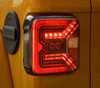 Quake LED QTE347 Tech LED Tail Lights for 18-25 Jeep Wrangler JL