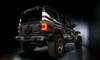 Oracle Lighting 5884-504-T Flush Mount led Tail Lights in Standard Red with White Halo Ring & Heated Lens Headlight for 18-25 Jeep Wrangler JL