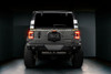 Oracle Lighting 5884-504-T Flush Mount led Tail Lights in Standard Red with White Halo Ring & Heated Lens Headlight for 18-25 Jeep Wrangler JL