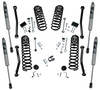 RealTruck Superlift K184F 4" Dual Rate Coil Spring Lift Kit with Fox Shocks for 18-23 Jeep Wrangler JL Unlimited