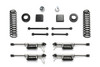 Fabtech K4161DL 3in Sport Lift Kit with Dirt Logic 2.25 Reservoir Shocks for 20-25 Jeep Gladiator JT