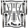 Rock Krawler JL35XF-4TT 3.5in X Factor System with RRD Spec TT Shocks for 18-25 Jeep Wrangler JL Unlimited 4-Door