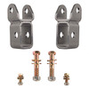 Synergy Manufacturing Front & Rear Lower Shock Relocation Bracket Kit for 20-22 Jeep Gladiator JT