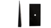Fishbone Offroad FB27371 2.5" Leaf Spring Shim 5/16" Pin 6 Degree Shim
