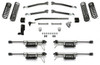 Fabtech 3" Trail System Lift Kit with Dirt Logic 2.25 Remote Reservoir Shocks for 18-23 Jeep Wrangler JL Unlimited