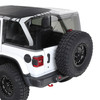 Smittybilt SB97500 Extended Shade Top with Skylights for 18-23 Jeep Wrangler JL Unlimited