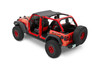 Bestop 5260635 Targa Header Bikini Top for 18-23 Jeep Wrangler JL & Gladiator JT
