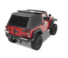 Bestop 5842217 Tinted Window Kit for 07-18 Jeep Wrangler JK 2 Door with Twill Trektop NX