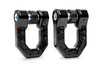 DV8 Offroad UNSK-01BL Elite Series 3/4" D-Ring Shackles in Black