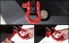 Overland Vehicle Systems 19019905 3/4" 4.75 Ton D-Ring Recovery Shackles in Zinc - Single