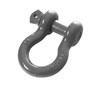 Overland Vehicle Systems 19019903 3/4" 4.75 Ton D-Ring Recovery Shackles in Grey - Single