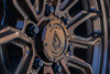 Arena Wheel Co. A109179075P00015 Hustle Wheel in Smoked Bronze 17x9 with 5.03in Backspace for 07-25 Jeep Wrangler JK, JL and Gladiator JT