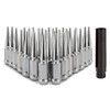 Mishimoto MMLG-SP1415-32CH Spiked Lug Nuts M14x1.5 32-PC Set in Chrome for 18- 25 Jeep Wrangler JL & Gladiator JT