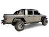 Black Horse Off Road AR2-09B-PLFR Armour II Roll Bar Kit with Four 5.3" Round LED Light Kit in Red for 20-25 Jeep Gladiator JT
