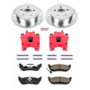 Power Stop KC2162-36 Front & Rear Z36 Extreme Performance Truck & Tow Brake Kit with Calipers For 03-07 Jeep Liberty KJ