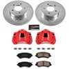 Power Stop KC2162-36 Front & Rear Z36 Extreme Performance Truck & Tow Brake Kit with Calipers For 03-07 Jeep Liberty KJ