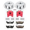 Power Stop KC2162-36 Front & Rear Z36 Extreme Performance Truck & Tow Brake Kit with Calipers For 03-07 Jeep Liberty KJ