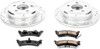 Power Stop K2131 Rear Z23 Evolution Sport Performance 1-Click Brake Kit for 93-98 Jeep Grand Cherokee ZJ