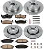 Power Stop KOE2148 Front & Rear Z16 Autospecialty Daily Driver OE Brake Kit for 99-02 Jeep Grand Cherokee WJ with Teves Calipers