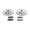 Power Stop KOE3032 Front Z16 Autospecialty Daily Driver OE Brake Kit for 07-13 Jeep Compass & Patriot MK