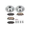 Power Stop KOE3046 Rear Z16 Autospecialty Daily Driver OE Brake Kit for 08-12 Jeep Liberty KK