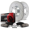 Power Stop Rear Z23 Evolution Sport Upgrade Brake Kit for 18-25 Jeep Wrangler JL