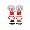 Power Stop Front & Rear Z23 Evolution Sport Performance 1-Click Brake Kit with Calipers for 99-02 Jeep Grand Cherokee WJ with Teves Calipers
