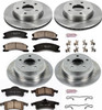 Power Stop KOE2150 Front & Rear Z16 Autospecialty Daily Driver OE Brake Kit for 99-04 Jeep Grand Cherokee WJ with Akebono Calipers