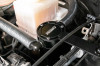 Corsa Performance CC0002 Aluminum Oil Catch Can with Bracket for 18-25 Jeep Wrangler JL & Gladiator JT with 3.6L