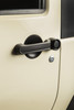 Rugged Ridge 13311.43 Door Handle Inserts in Satin Black for 07-18 Jeep Wrangler JK 4-Door