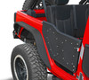 DV8 Offroad RDSTTB-01R Plated Rock Doors for 07-18 Jeep Wrangler Unlimited JK