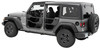 Bestop 5174001 HighRock 4x4 Element Doors - Front Pair for 18-25 Jeep Wrangler JL & Gladiator JT