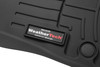 WeatherTech 441313-1-2 DigitalFit Front & Rear FloorLiners in Black for 18-25 Jeep Wrangler JL Unlimited
