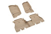 WeatherTech 451313-1-2 DigitalFit Front & Rear FloorLiners in Tan for 2018 Jeep Wrangler Unlimited JL